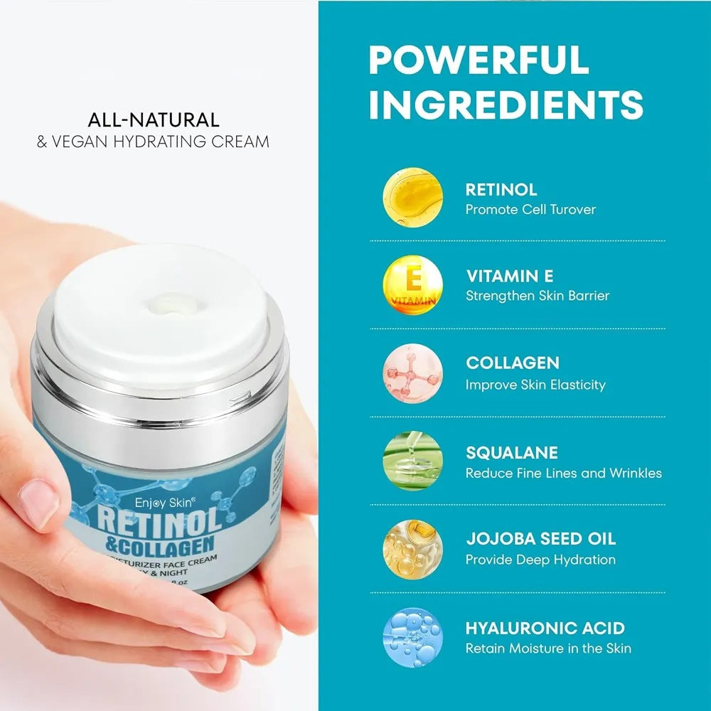 Hydrating Collagen Face Cream for Acne & Skin Brightening 50ml