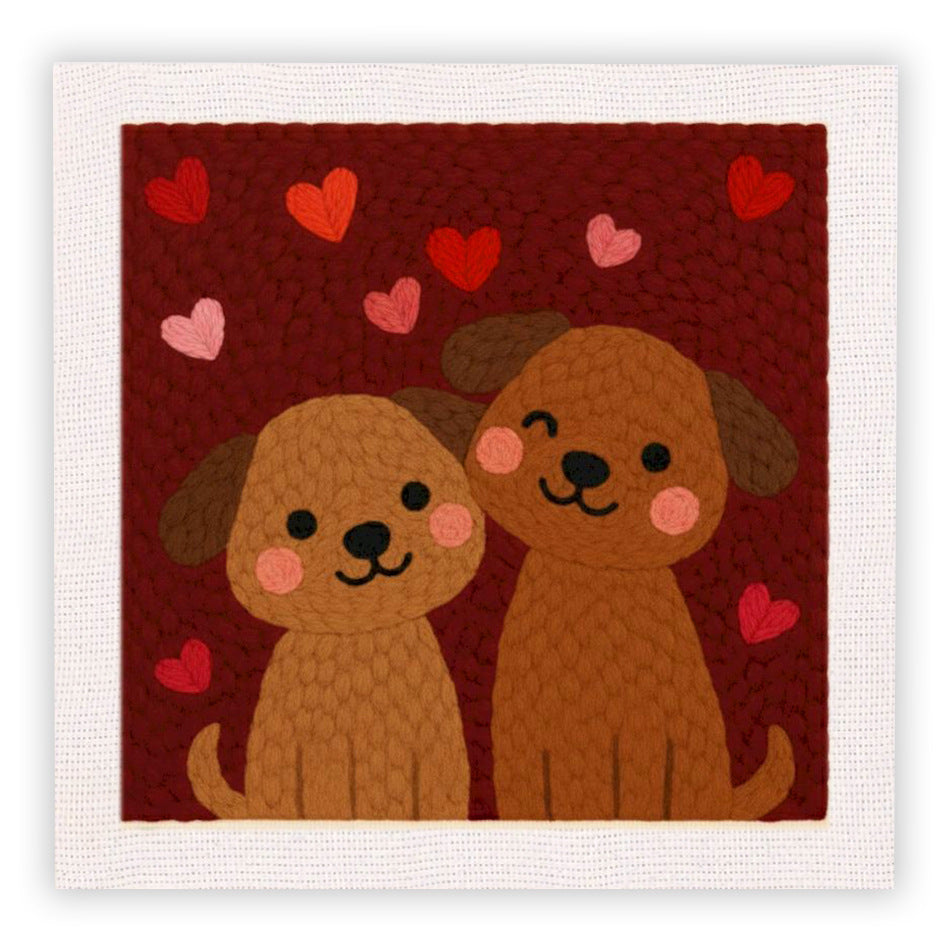 Handmade Embroidery Floral and Animal Wall Art - Creative Gift