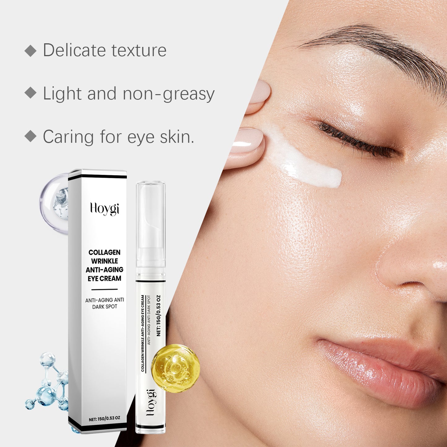 Nourishing Eye Cream for Fine Lines, Dark Circles & Wrinkles - 15g