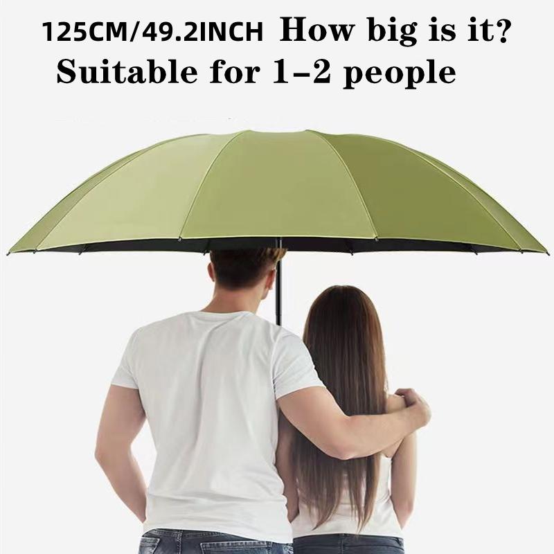 Windproof Waterproof Double Umbrella - Automatic Open/Close