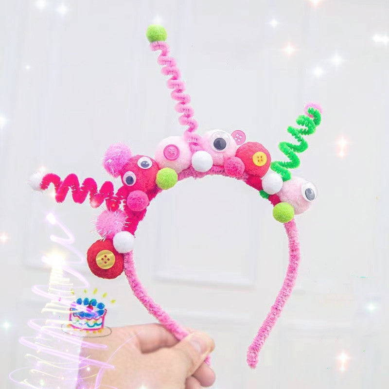 Cartoon Eye Spring Holiday Hairband Set - Colorful Hair Accessories for Kids & Adults
