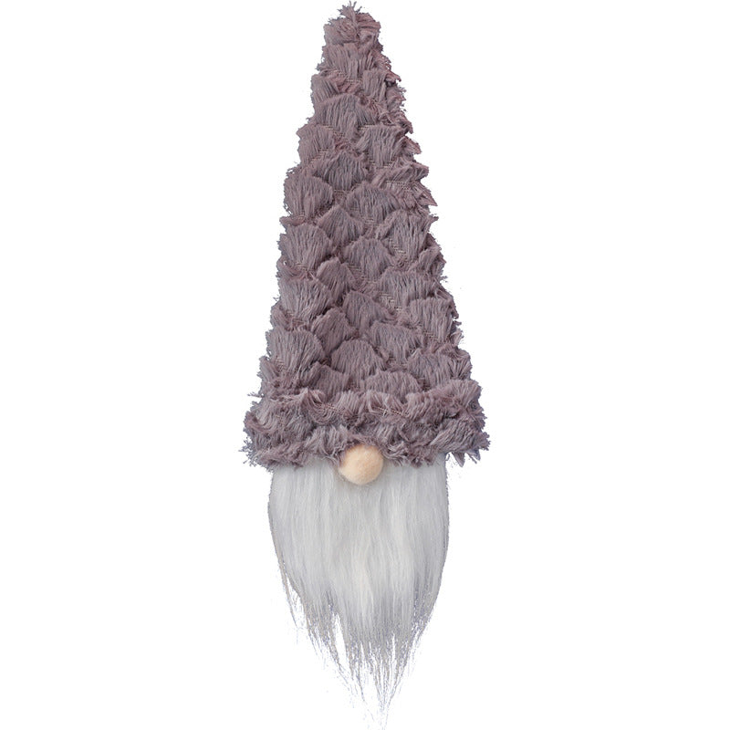 Faceless Old Man Doll Wine Bottle Cover Christmas Decor Set - Multiple Variants