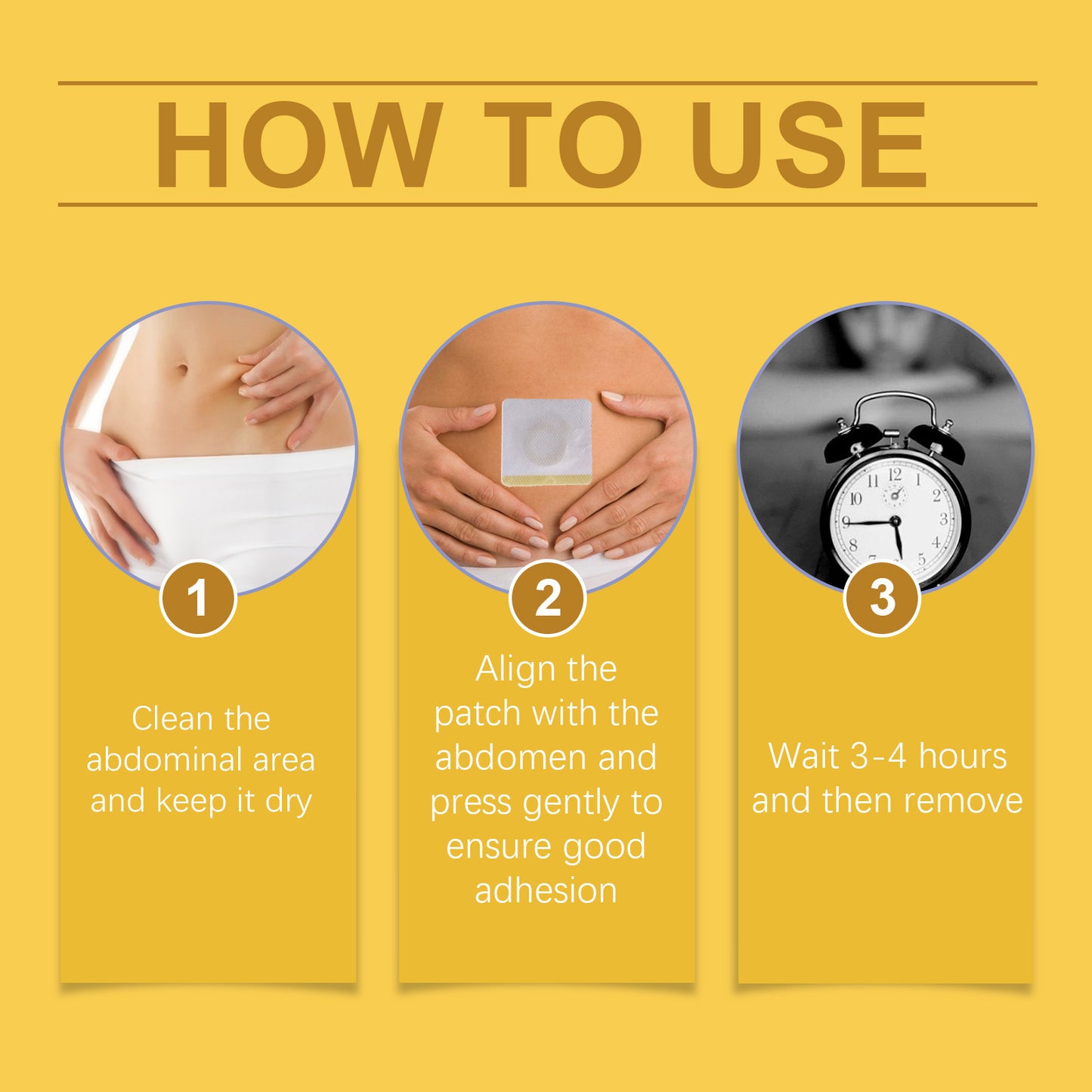 Bee Venom Slimming Patch - 7 Pack Abdominal Body Shaping Stickers