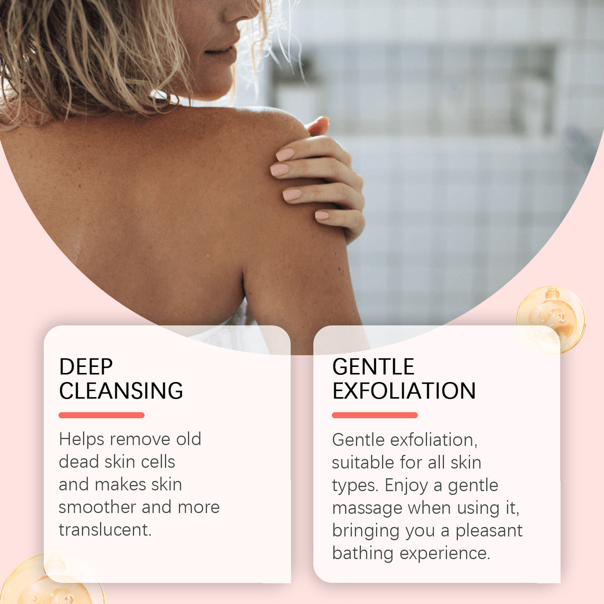 Gentle Body Cleansing Nourishing Moisturizing Tender And Smooth Skin