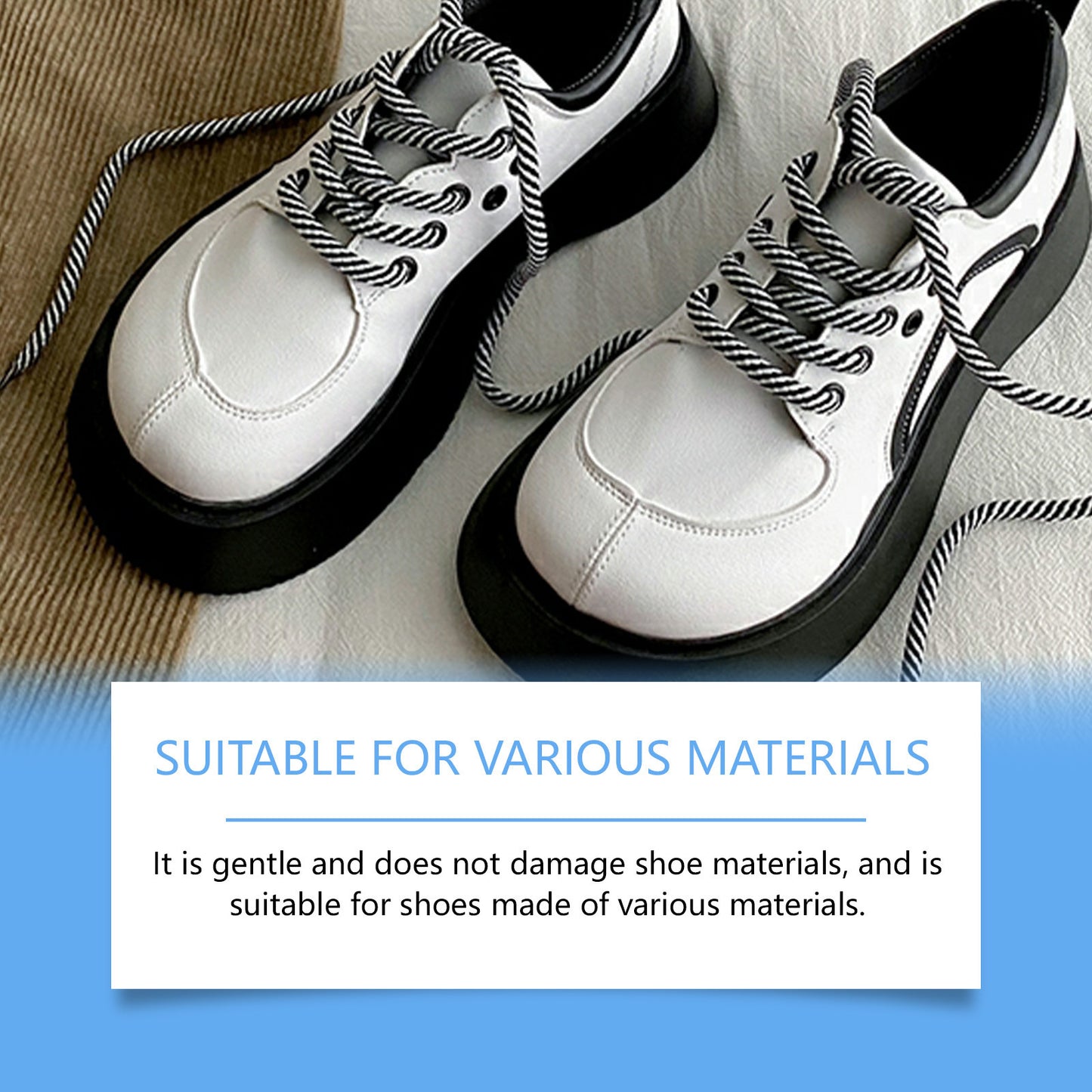 Shoe Cleaning Brush for Sneakers, Stain Removal & Shoe Care - 100ML