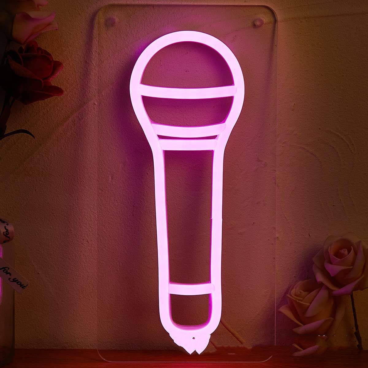Neon Acrylic Luminous Light Plate - Creative Interior & Party Decor