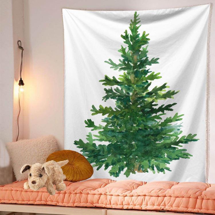 Christmas Tapestry Tablecloth with Cartoon Anime Pattern - Multiple Sizes & Styles