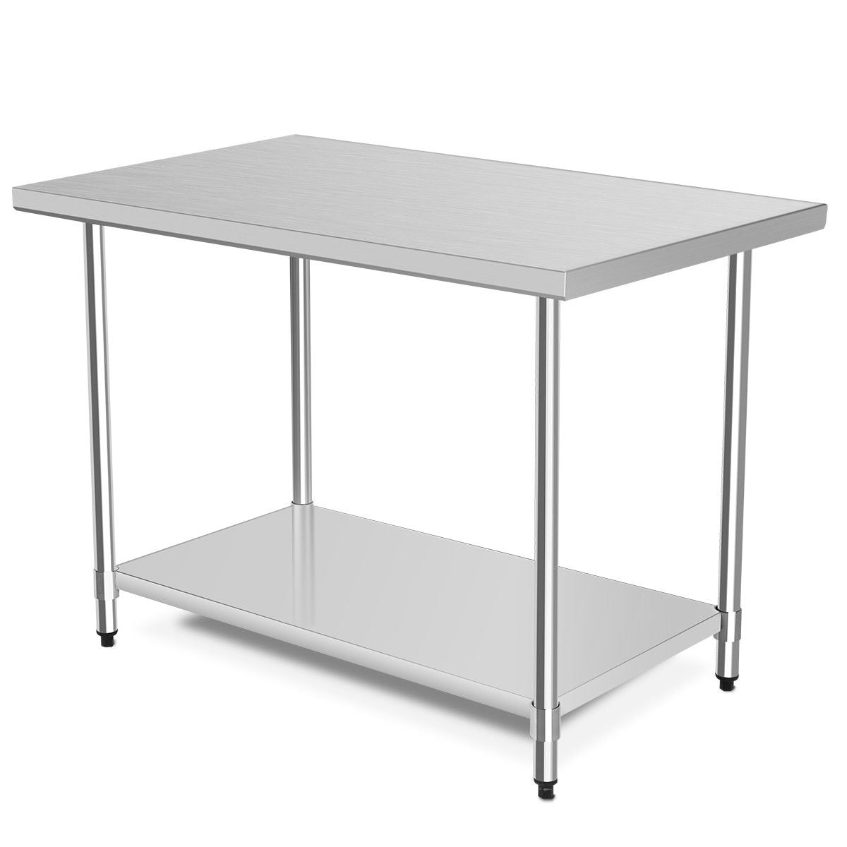 48" x 30" Stainless Steel Commercial Kitchen Work Table