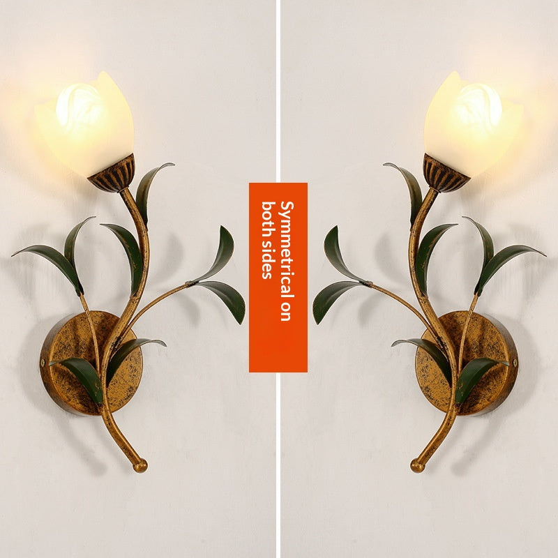 French-Style Modern Wall Sconce - Minimalist Living Room Lighting