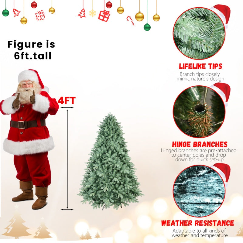 Artificial Christmas Tree - PE/PVC Mixed - Multiple Heights