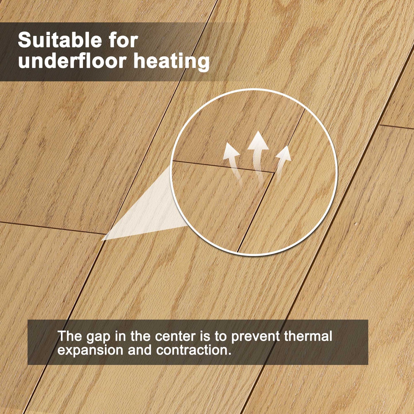 Tongue and Groove Engineered Hardwood Flooring - Natural Wood, 21.49 sq. ft. - 10-Pack