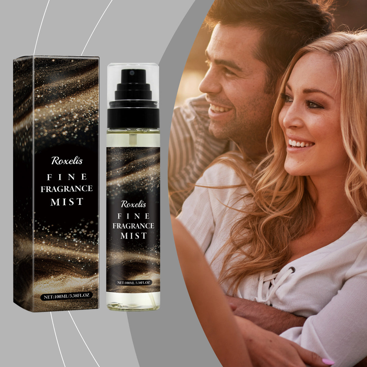 Body Perfume Spray Gives Off Charm Lasting Fragrance Portable Elegant
