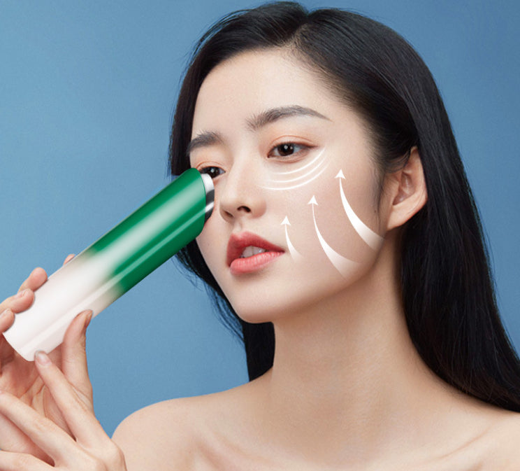 Electronic Facial Care Device for Home Use, USB & Green Gradient