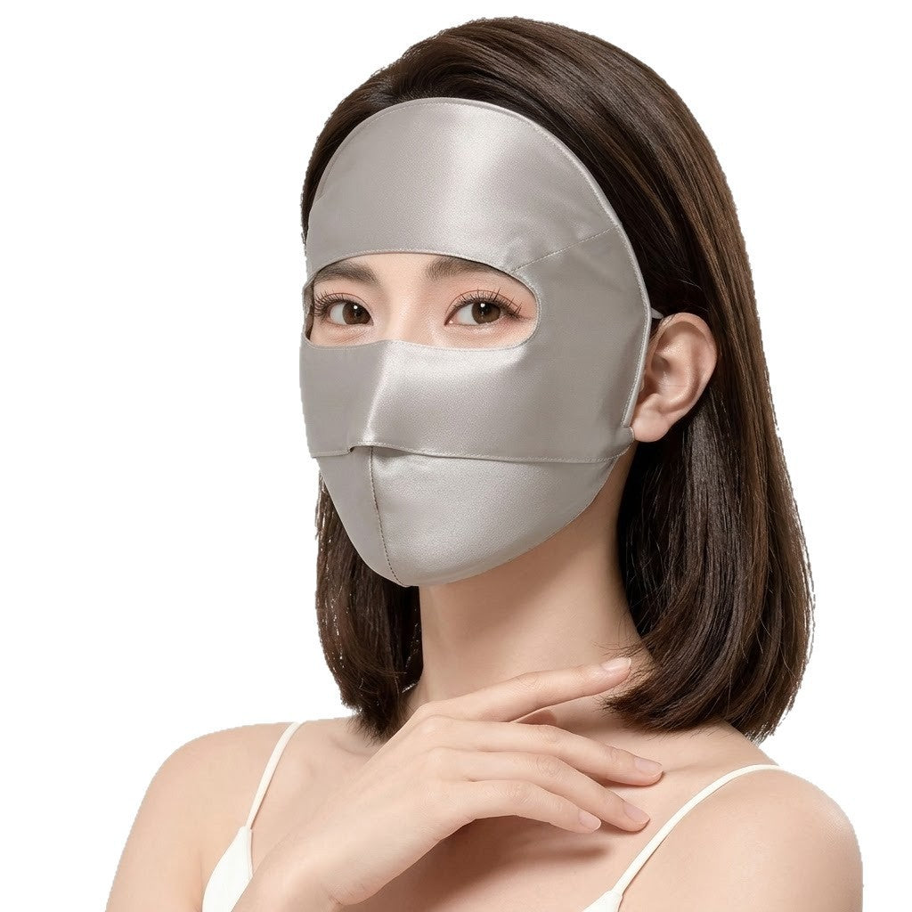 Silk Sun-Protective Face Mask