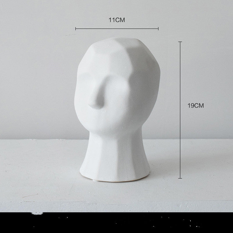 Modern Ceramic Vase for Home Decor - Nordic Style Living Room Decoration