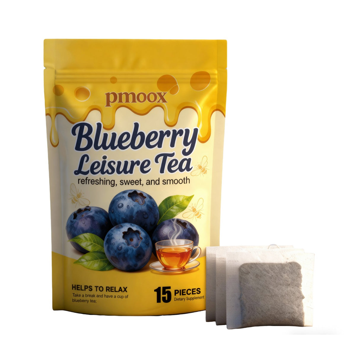 Peach & Black Tea Blend - 15 Piece Tea Bags