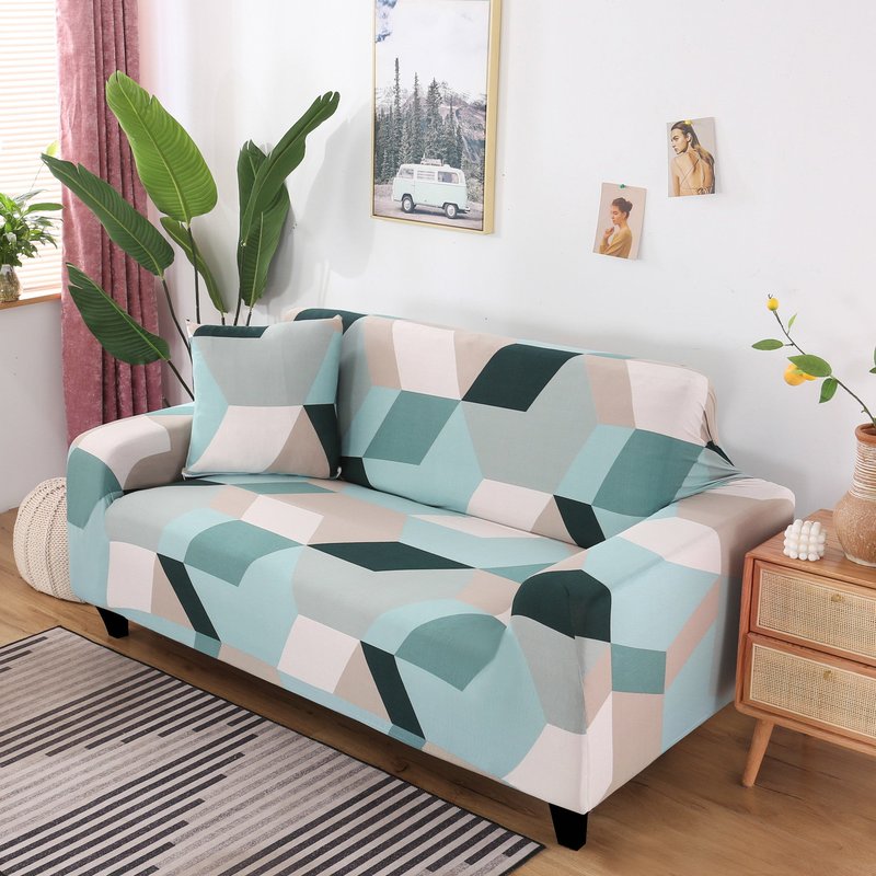 Multi-Functional Knitted Sofa Bed Cover - Various Sizes & Colors