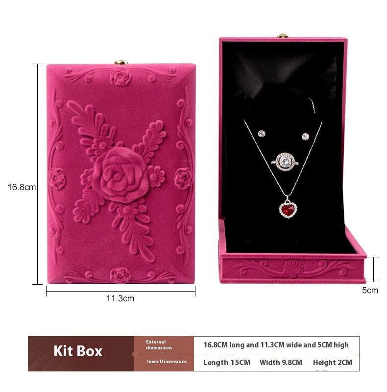 Elegant Jewelry Storage Box with Multiple Styles - Gift-Ready Organizer