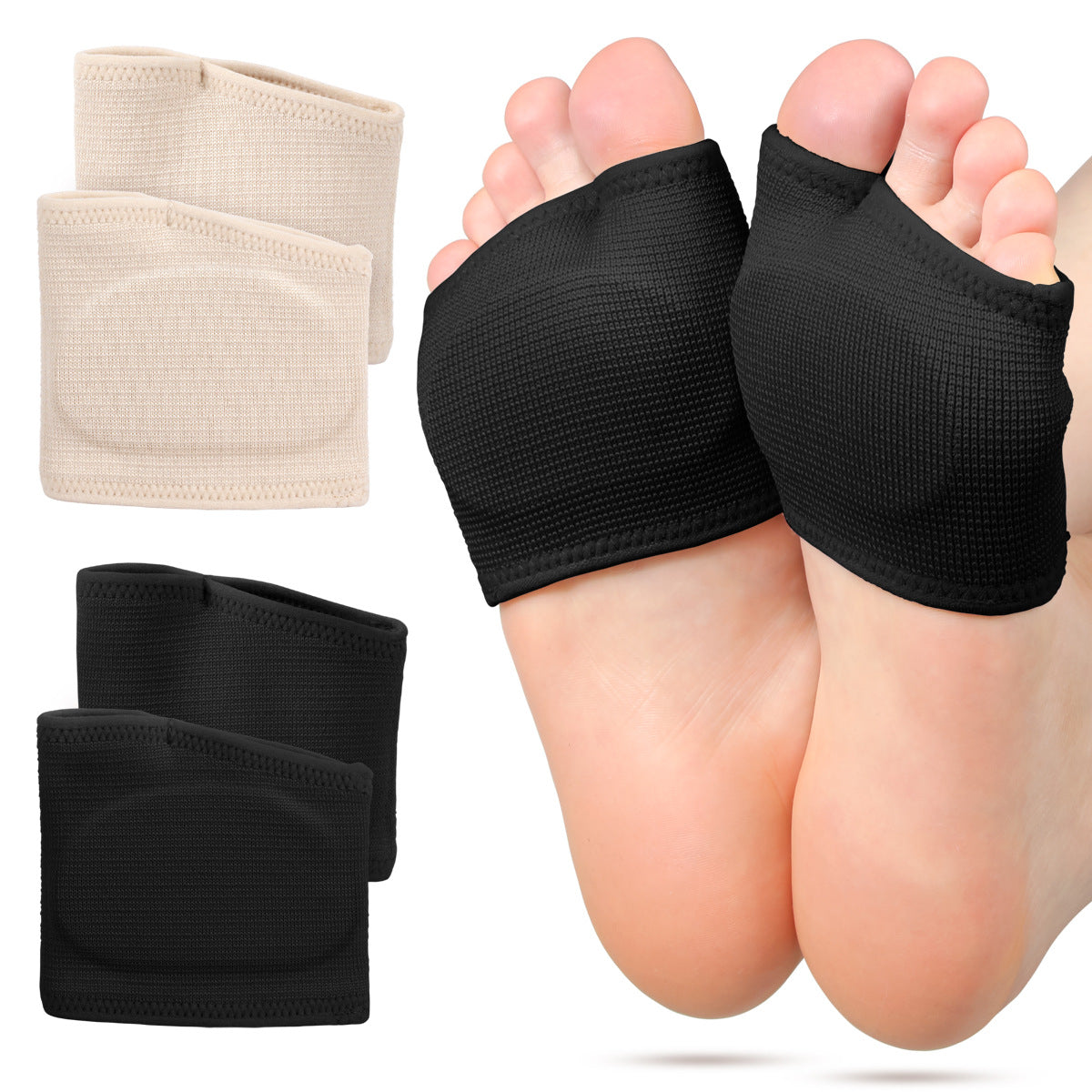 Non-Slip Forefoot Pads – Cushioned & Breathable