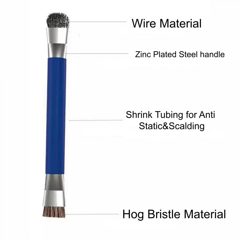 Electronic Cleaning Brush Anti-Static Precision Dust Remover - Blue