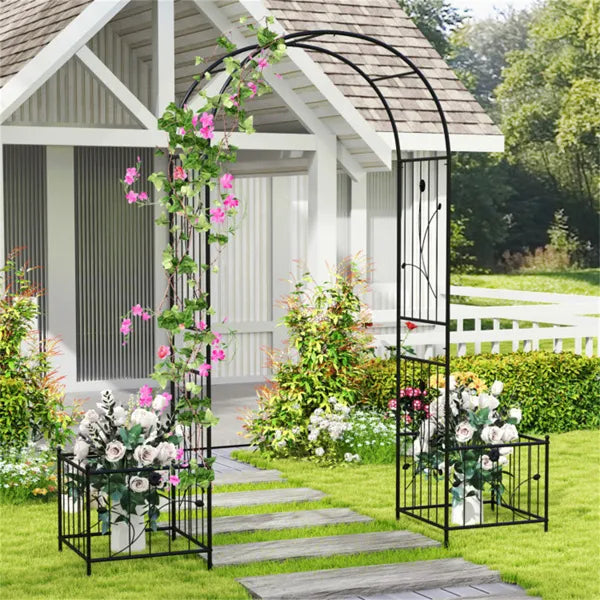 Outdoor Trellis for Climbing Vines - 80" x 20" x 86"