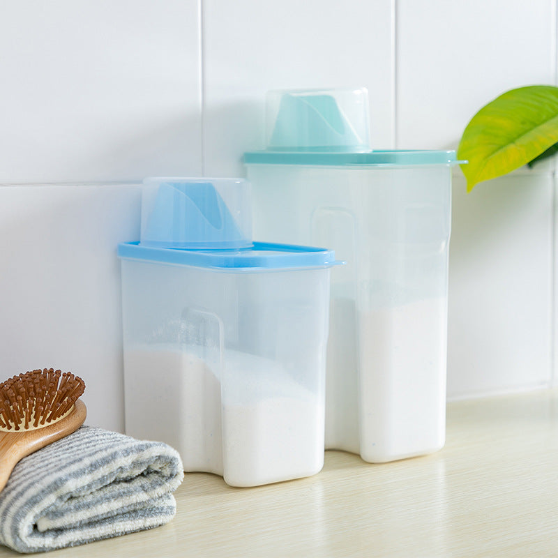 Square Plastic Storage Bin with Lid - Multi-Size & Color Options