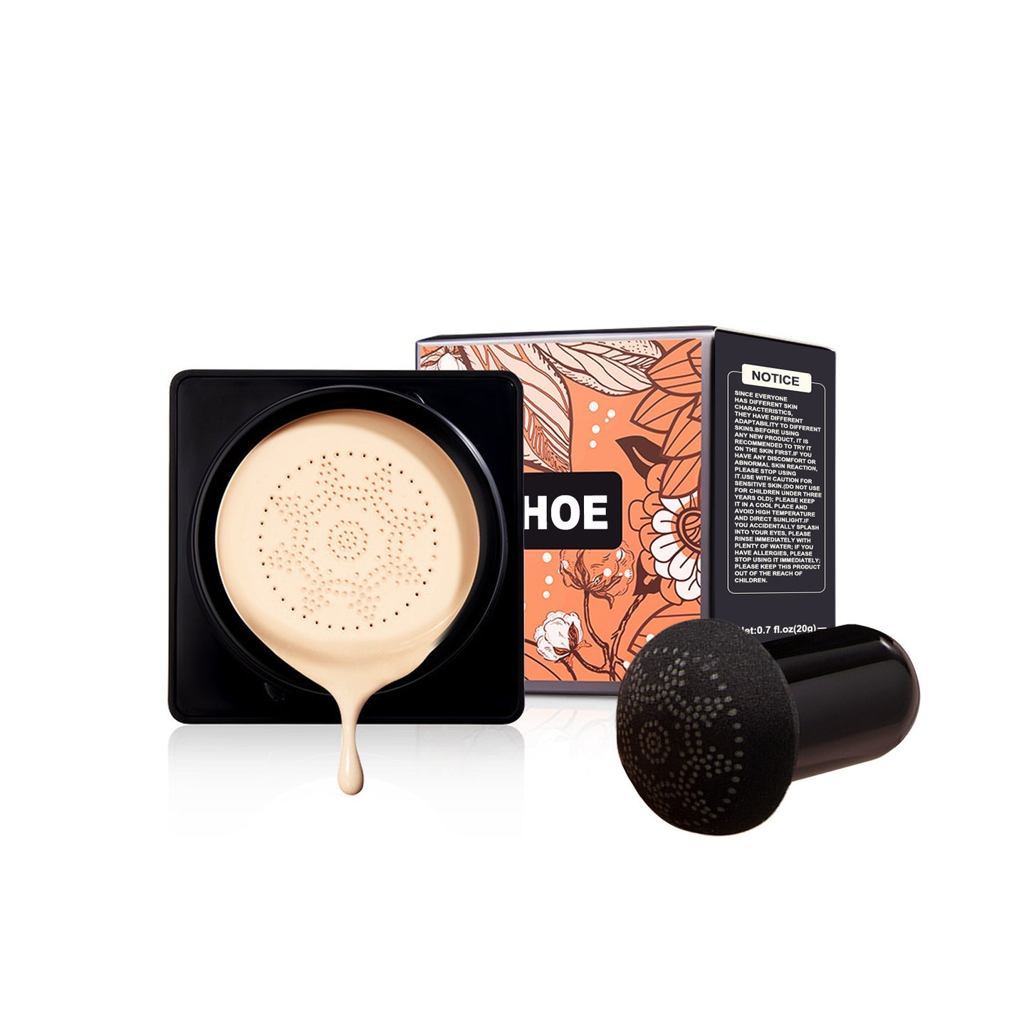 Magic Air Cushion BB Cream for Pores & Brightening - Natural & Ivory