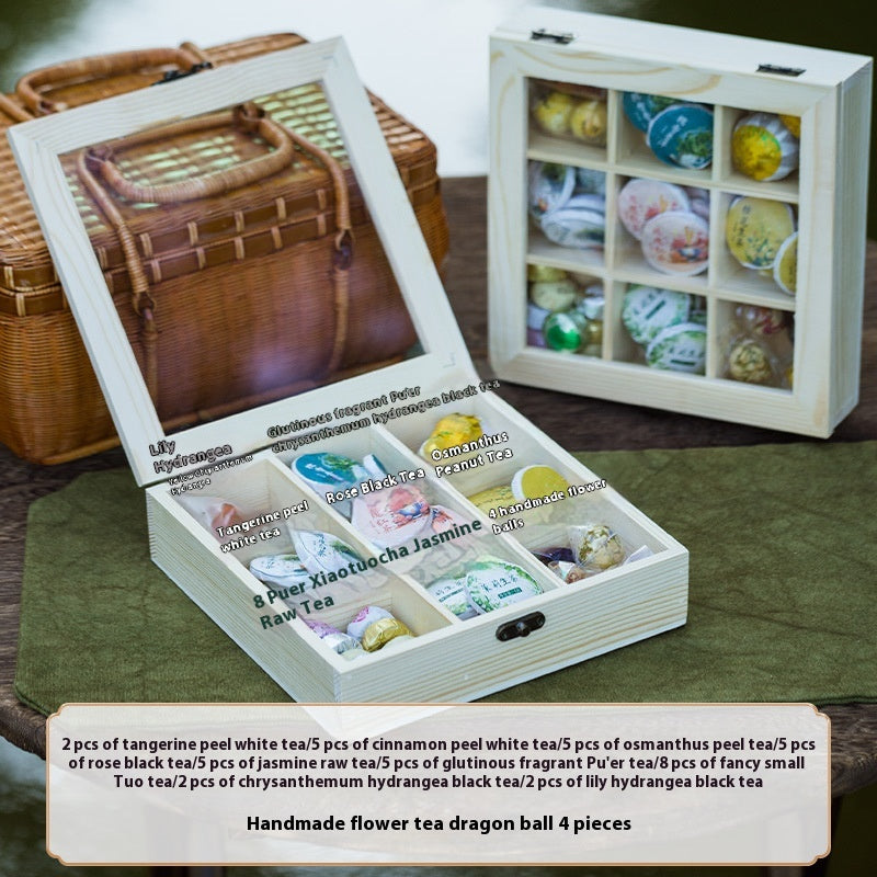 Flower Fruit Tea Gift Box - 280g Herbal Blend