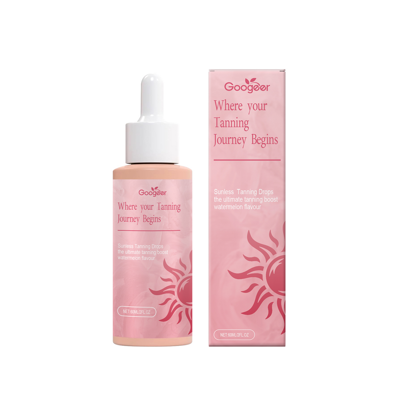 Self-Tanning Drops for Body - Adjustable Glow Skin Care Treatment