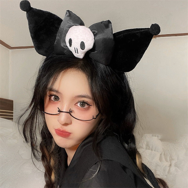 Cute Cartoon Headband - Black