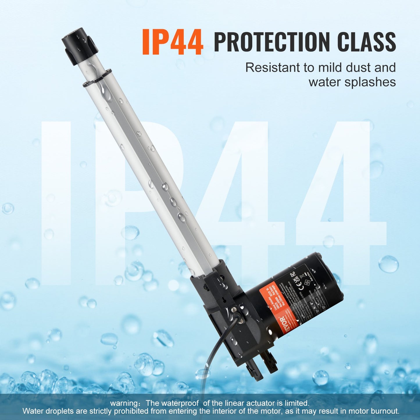 Heavy Duty 12V Linear Actuator 1320lbs/6000N for Industrial Automation