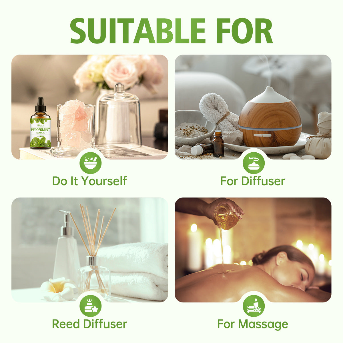 Essential Oil 30ml - Organic Aromatherapy Massage