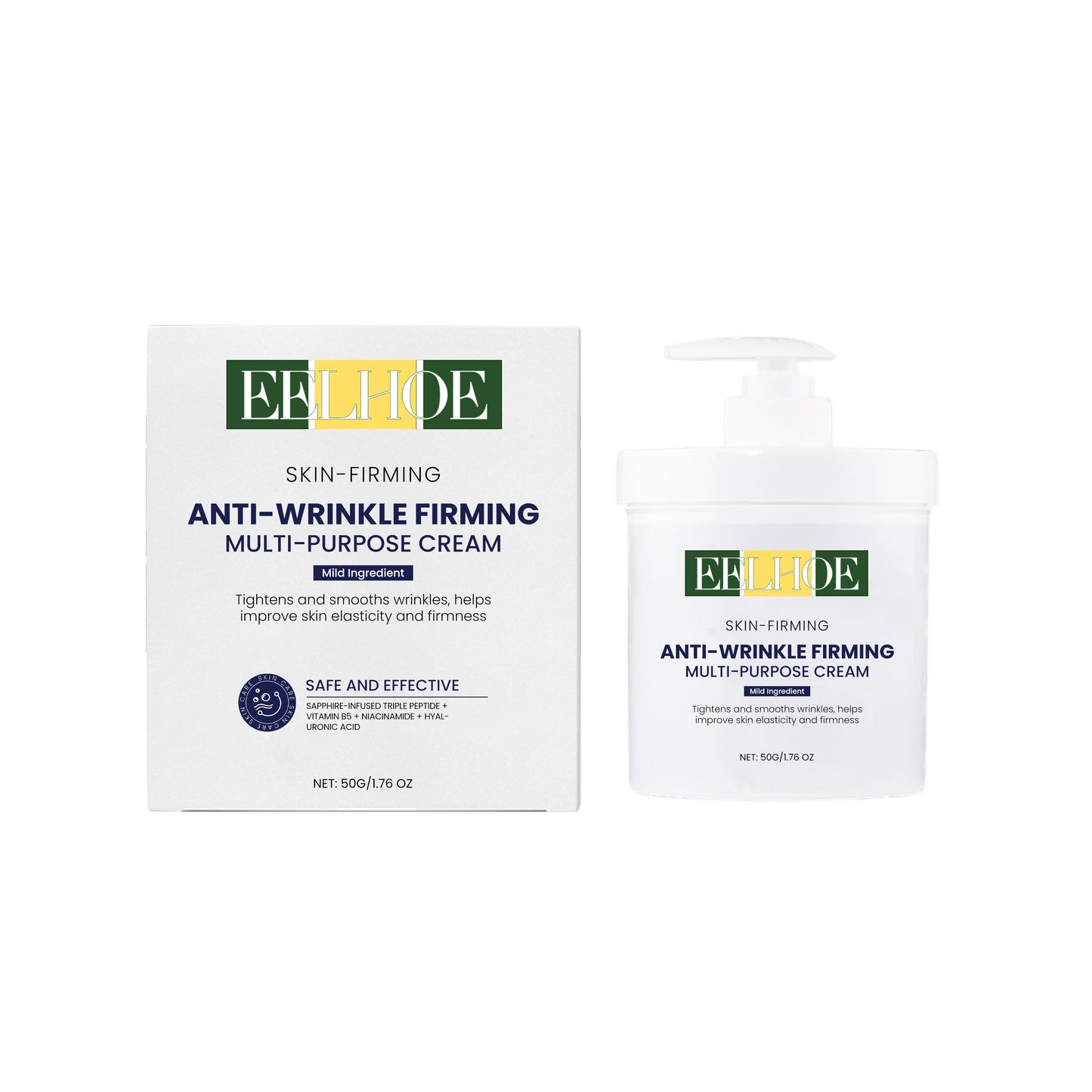 Firming Face Moisturizer with Copper Tripeptide & Niacinamide - 50g