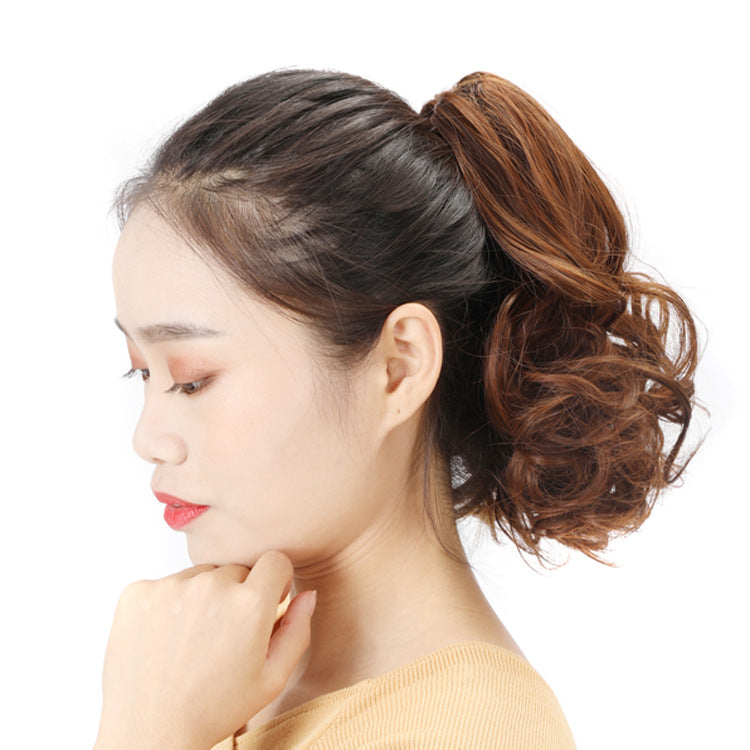 Curly Ponytail Claw Clip - Realistic Synthetic Hair
