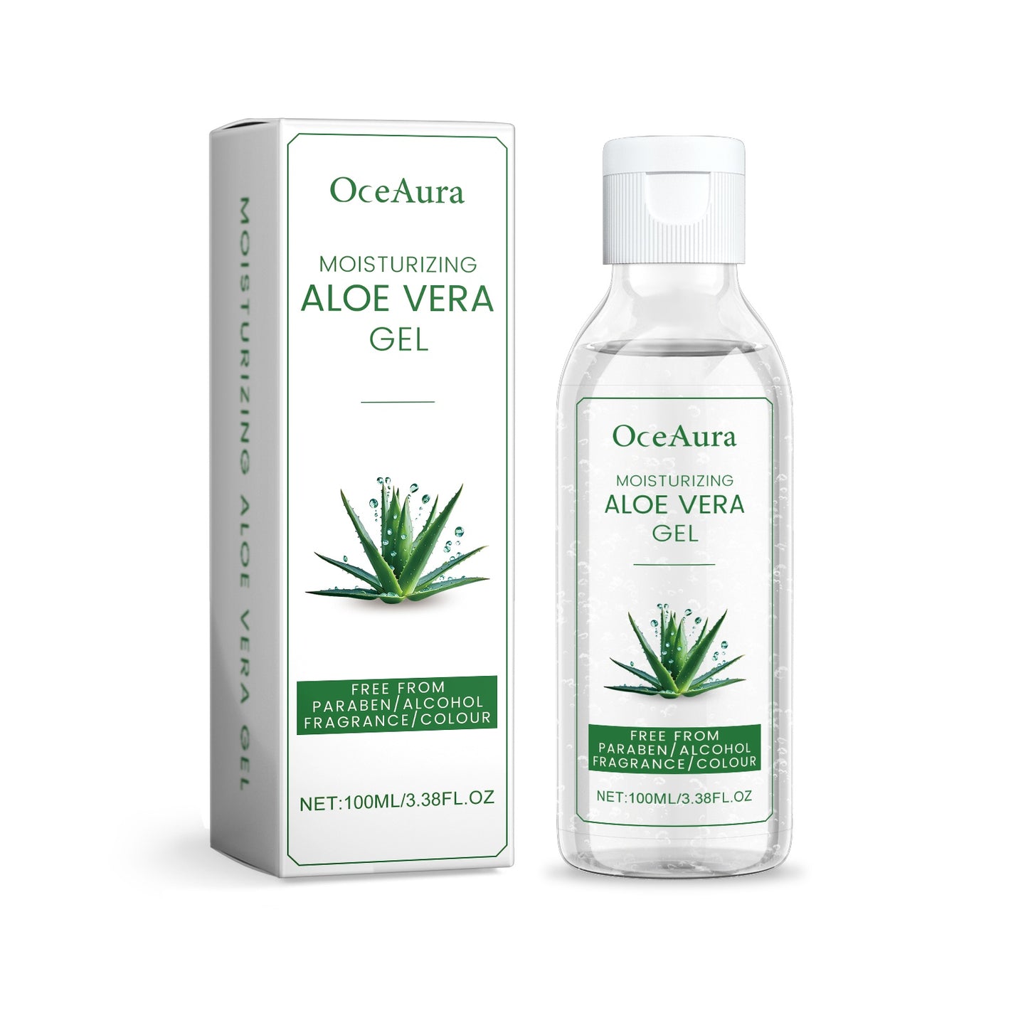 Aloe Vera Gel Moisturizer 100ml Natural Skin Care for Face & Body