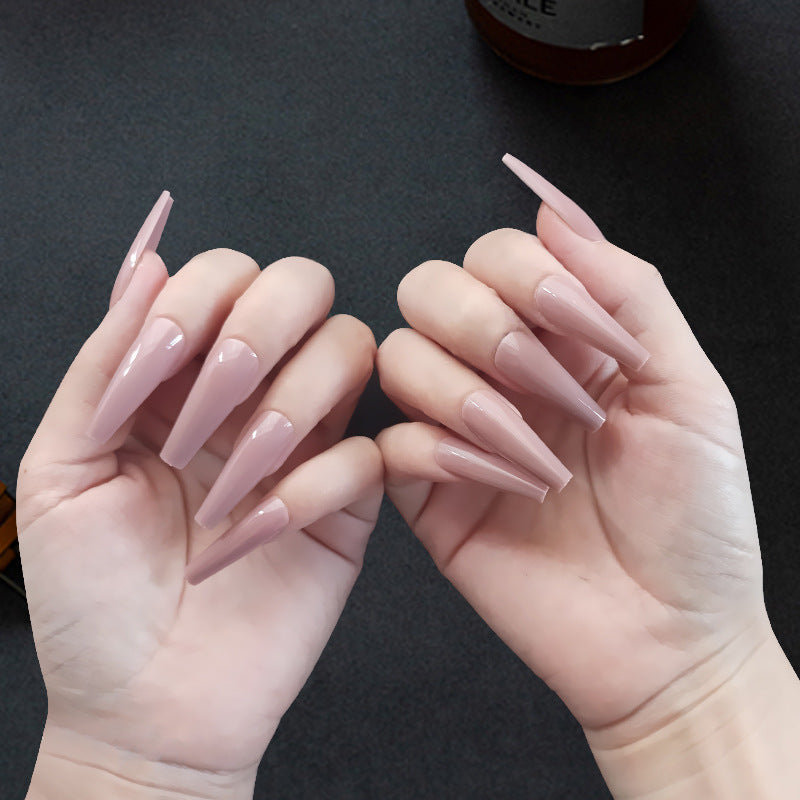 Long Nail Art Stickers and Decals Set - Multiple Colors for Elegant Nail Design