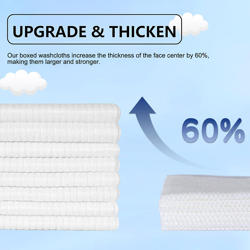 Gentle Face Towelettes for Sensitive Skin - Disposable Makeup Remover