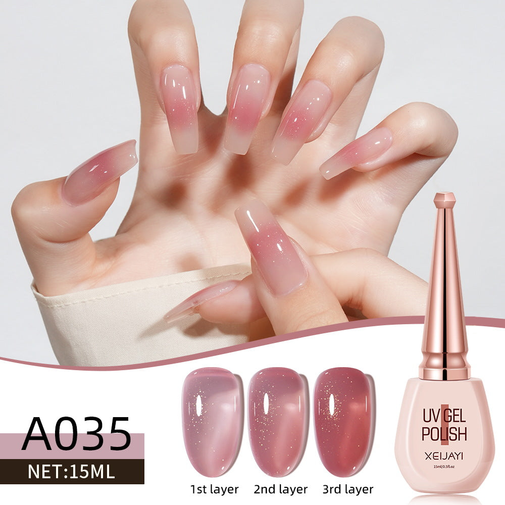 Transparent Jelly Ice Suit for Nail Art - Multiple Colors & Variants