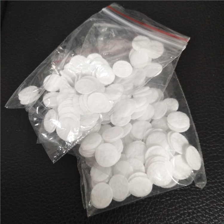 Filter Cotton - White, 1mm Thickness, Pack of 40-50 Pieces
