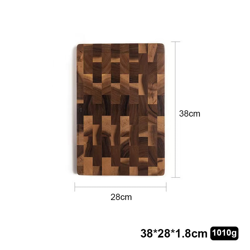 Solid Wood Acacia Chessboard and Cutting Board - Multiple Sizes