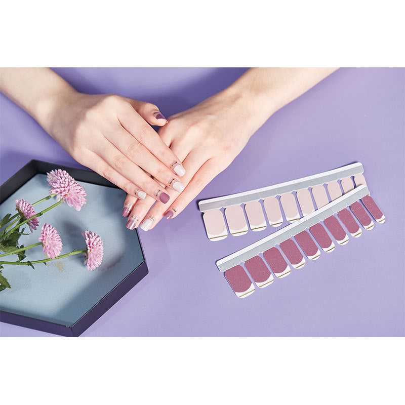 Tearable Color Nail Stickers