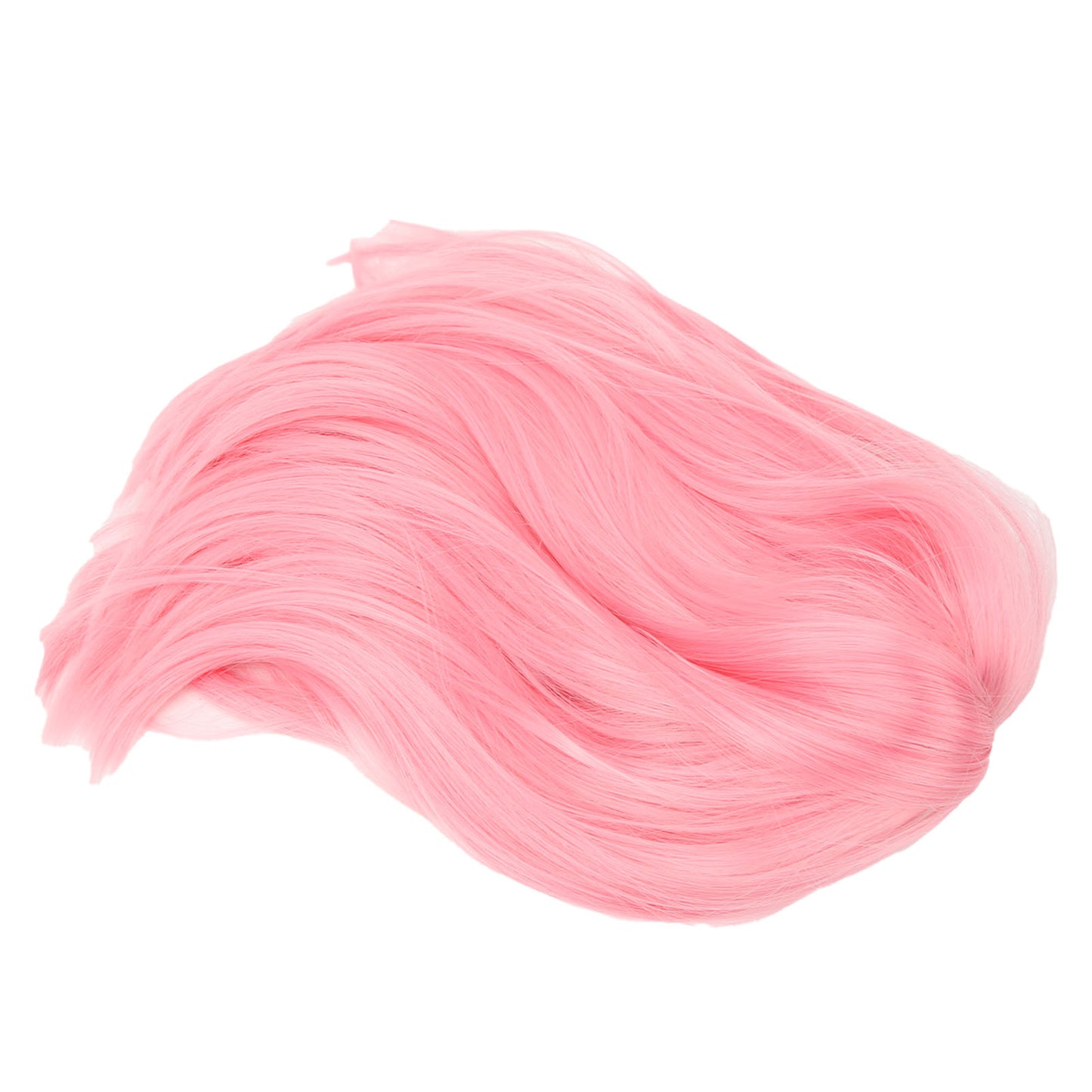 Short Pink Bob Wig with Bangs - Fluffy Synthetic Heat-Resistant Hair