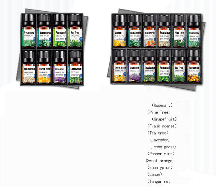 Essential Oil Set 12pcs 5ml Aromatherapy