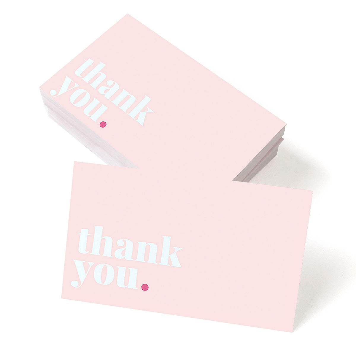 Thank You Greeting Cards Set for Weddings Parties & Holidays - 50 Pack