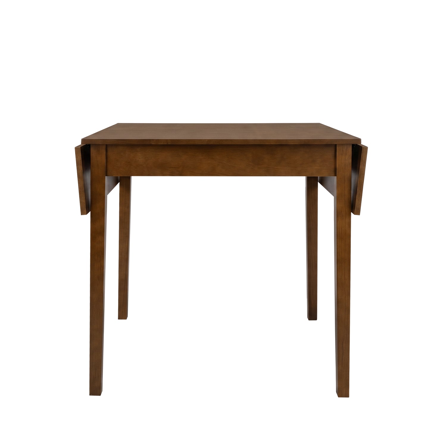 Extendable Folding Dining Table for 4 - Walnut Wood