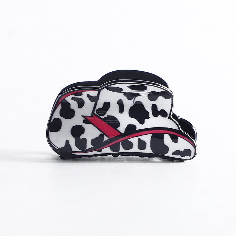 Retro Acrylic Barrettes - Multiple Colors