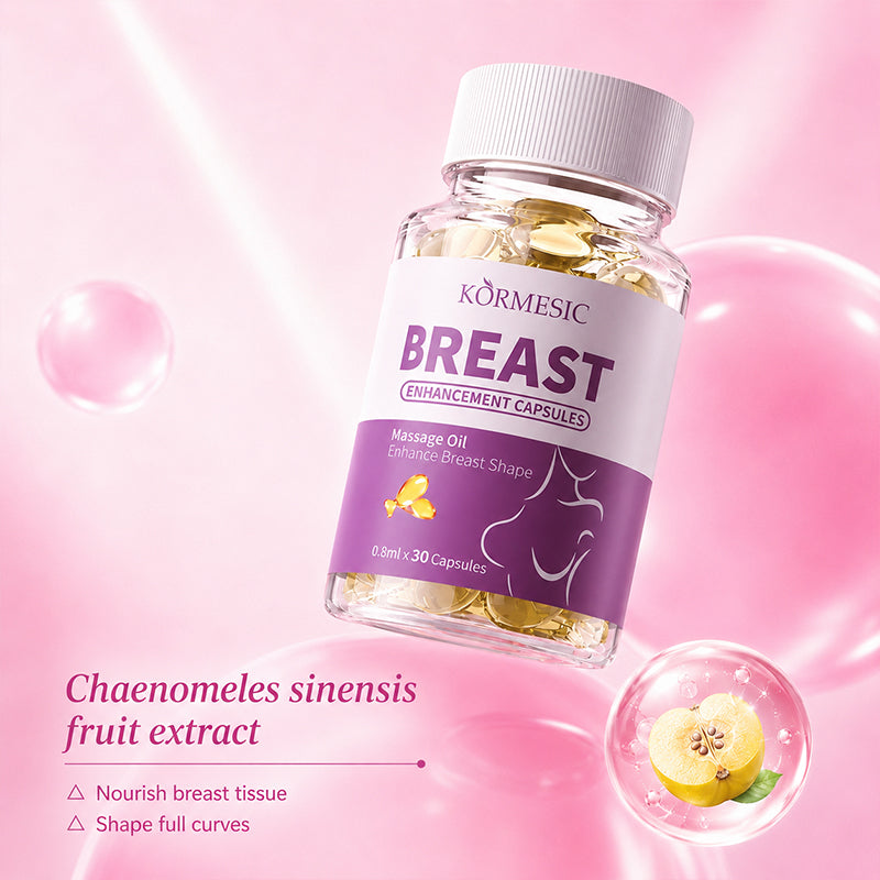 Breast Enhancement Essential Oil Capsules - 0.8ml x 30