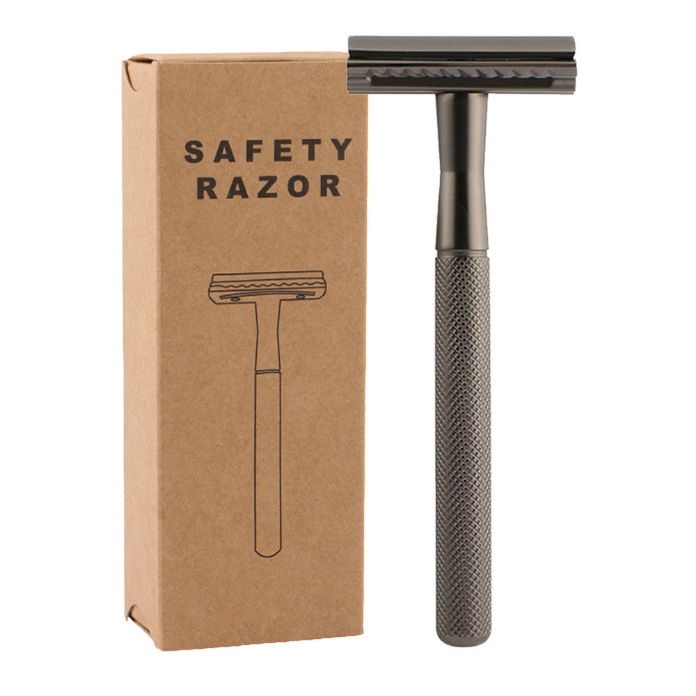 Manual Double-Sided Blade Shaver with Swedish Steel