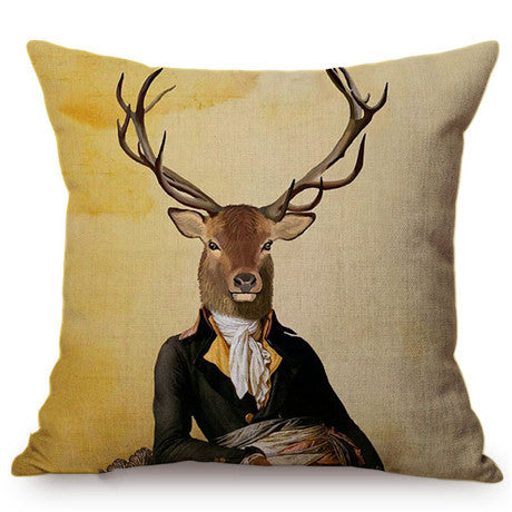 3D Animal Wolf Series Car Pillowcase Cushion Cover - Home Textiles