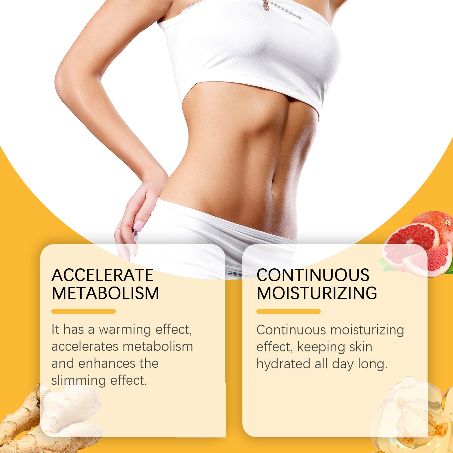 Firming Body Moisturizing Cream - Sculpting Massage Treatment for Skin